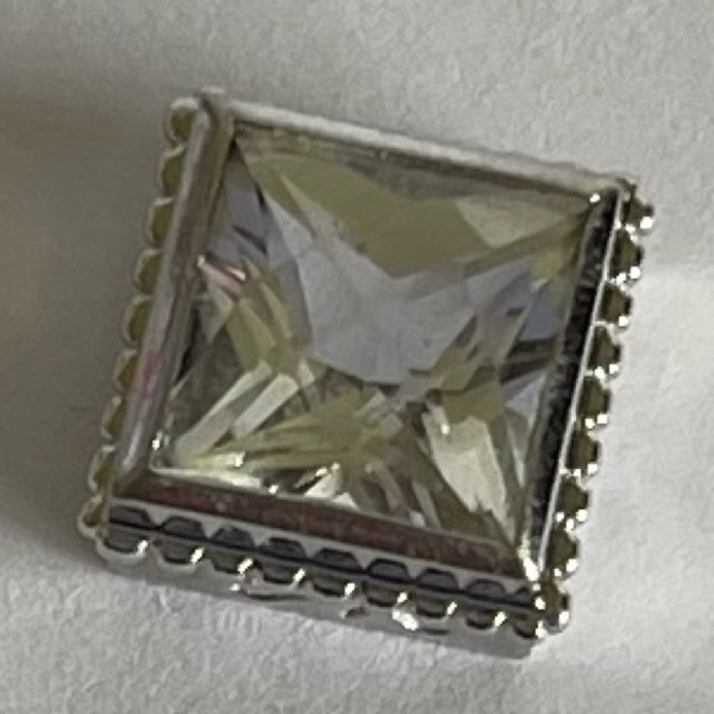 Women’s Caerleon Silver and Gold Ring with Interchangeable Gemstones. - Picture 9 of 16